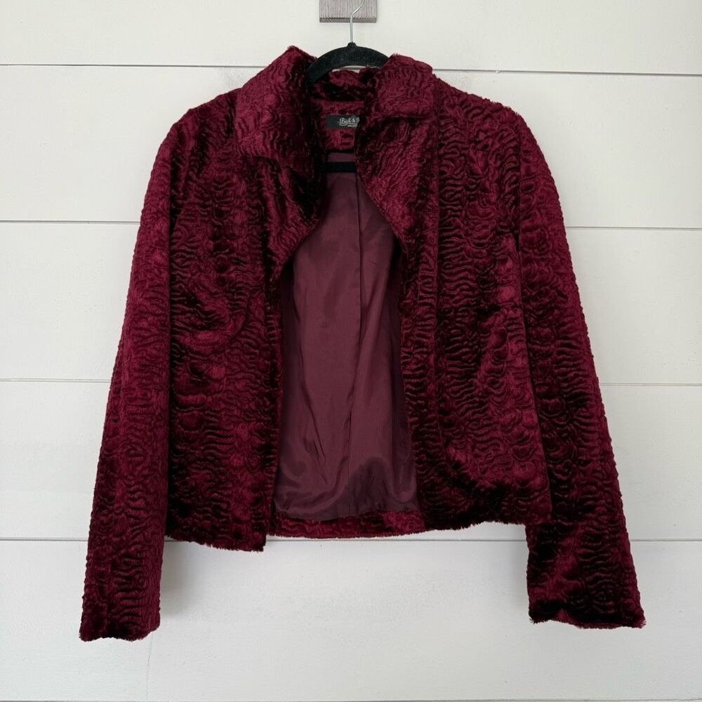 Peck & Peck Women’s 6 Faux Fur Y2K 2000s Jacket